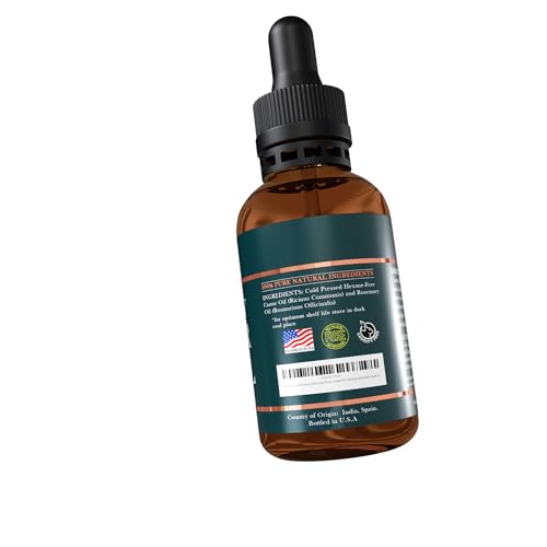 Rosemary & Castor Oil Hair Growth Treatment, 2oz by Live Fraiche Q16436