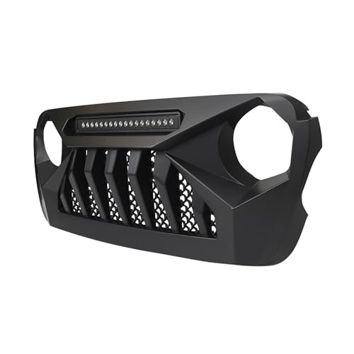 AMERICAN MODIFIED Gladiator Vader Front Grille with Mesh for Jeep Wrangler JL & Gladiator JT V611