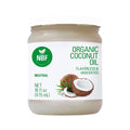 NBF Organic Coconut Oil 16 Fl Oz cold pressed