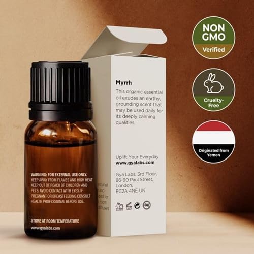 Organic Frankincense Essential Oil for Skin & Diffuser, 0.34 fl oz I9726