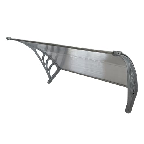 Panana Window Awning Door Canopy 39"x31.5" Polycarbonate Patio Rain Shelter U710132