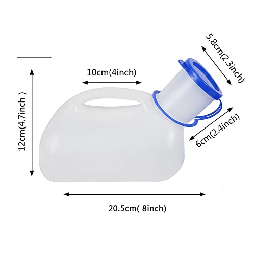 AWOKEN Unisex Portable Urinal with Sealed Lid and Funnel L499634