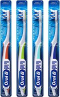Oral-B CrossAction Compact Toothbrush, 23 Soft (Colors Vary) - Pack of 4
