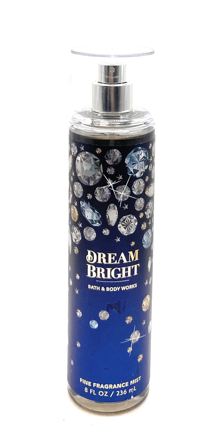 Bath & Body Works Bath and Body Works Dream Bright Fine Fragrance Mist 8 Fluid Ounce Body Spray (2023 Limited Edition)