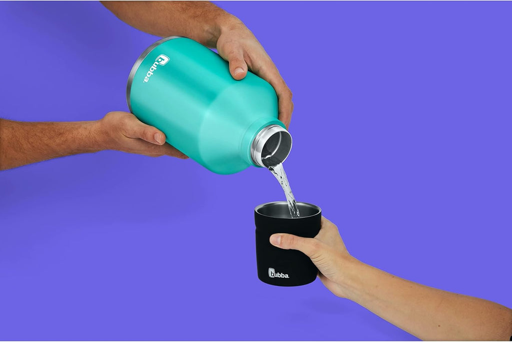 Bubba Trailblazer XL 84oz Vacuum-Insulated Stainless Steel Water Bottle with Leak-Proof Lid, Island Teal P49128