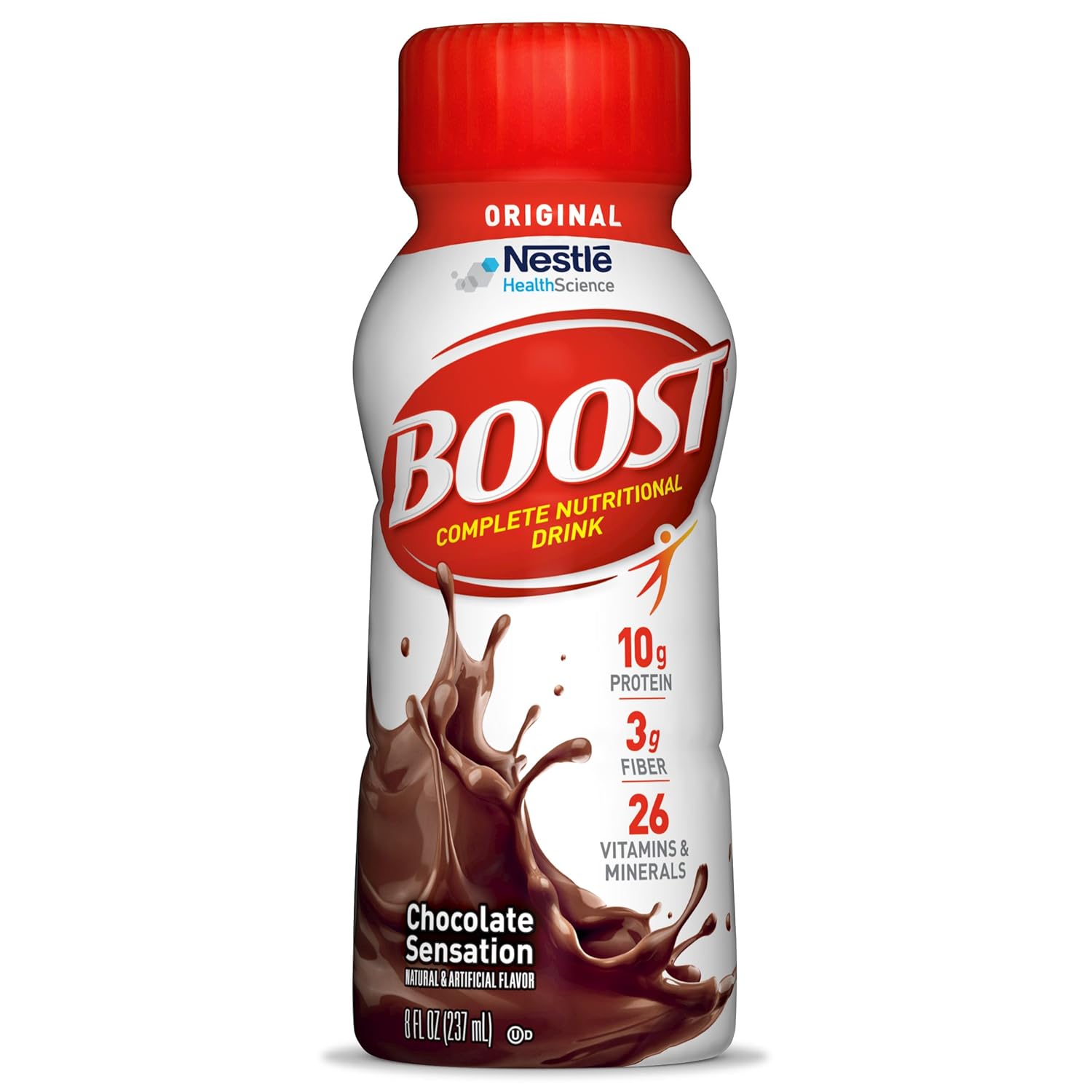 Boost Complete Nutritional Drink, Original Rich Chocolate, 12 Count