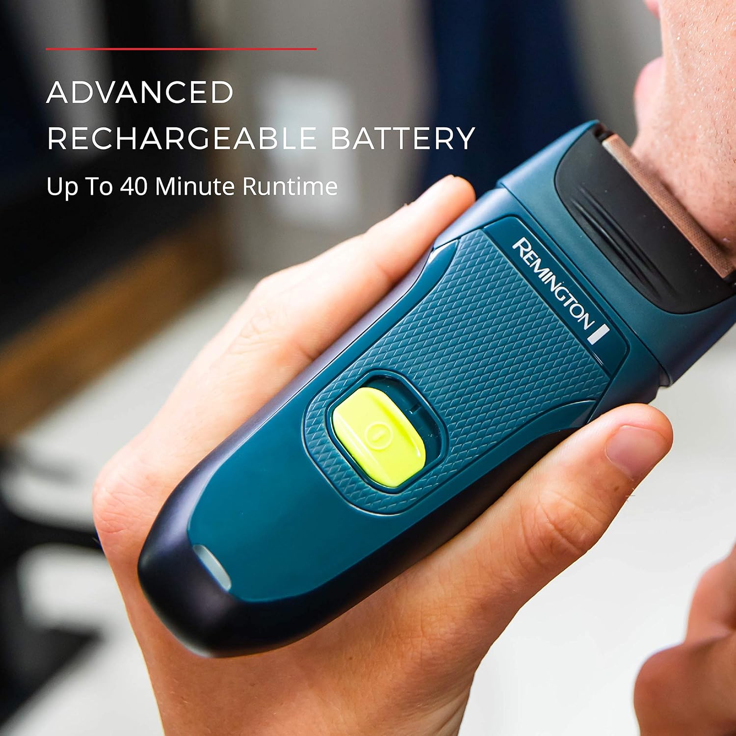 Remington PF7320 Ultrastyle Rechargeable Foil Shaver, Green P17746