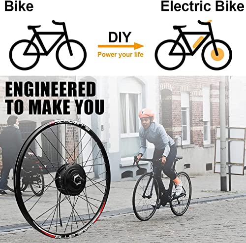 E-Bike Conversion Kit 48V 1000W Front Hub Motor with Display M261
