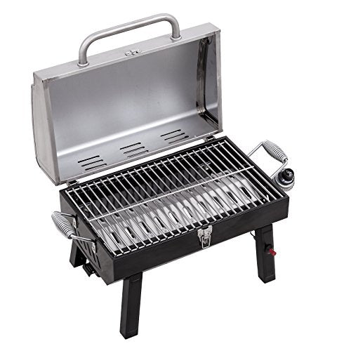 Char-Broil Stainless Steel Portable Propane Gas Grill A35301