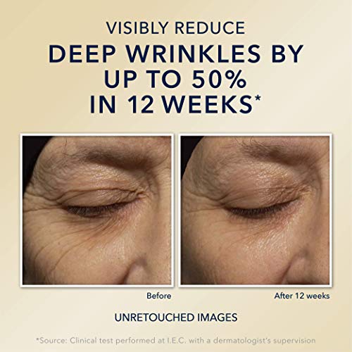 RoC Retinol Correxion Deep Wrinkle Night Cream, Face Moisturizer with Shea Butter, 0.5 oz S300
