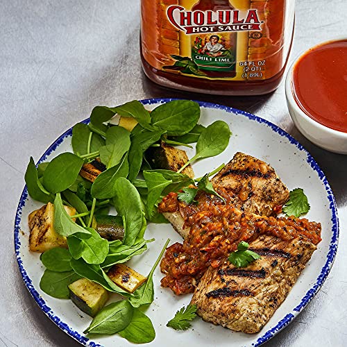 Cholula Chili Lime Hot Sauce, 64 fl oz P761652