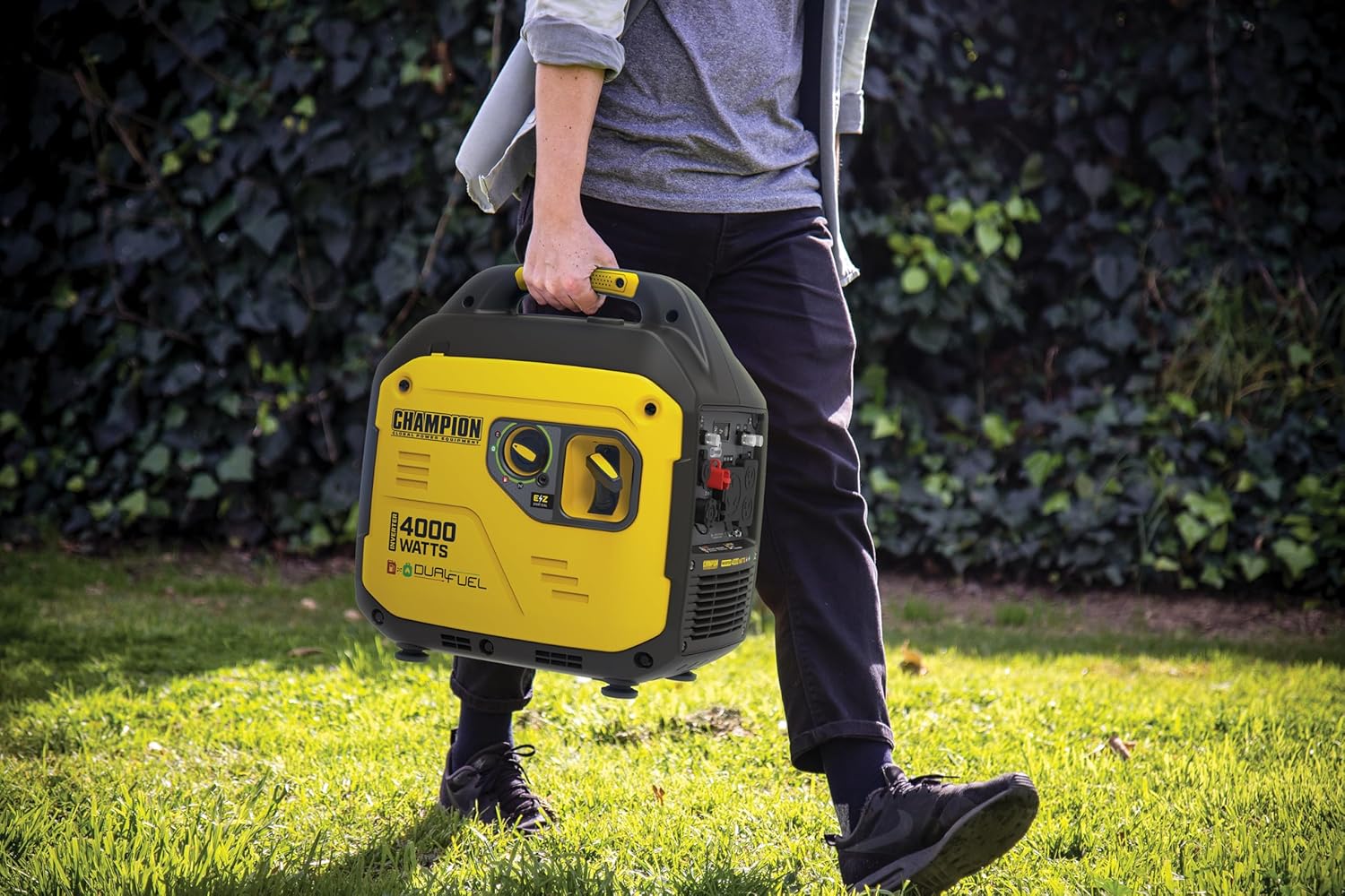 Champion Power Equipment 4000-Watt Dual Fuel Portable Inverter Generator Z9799