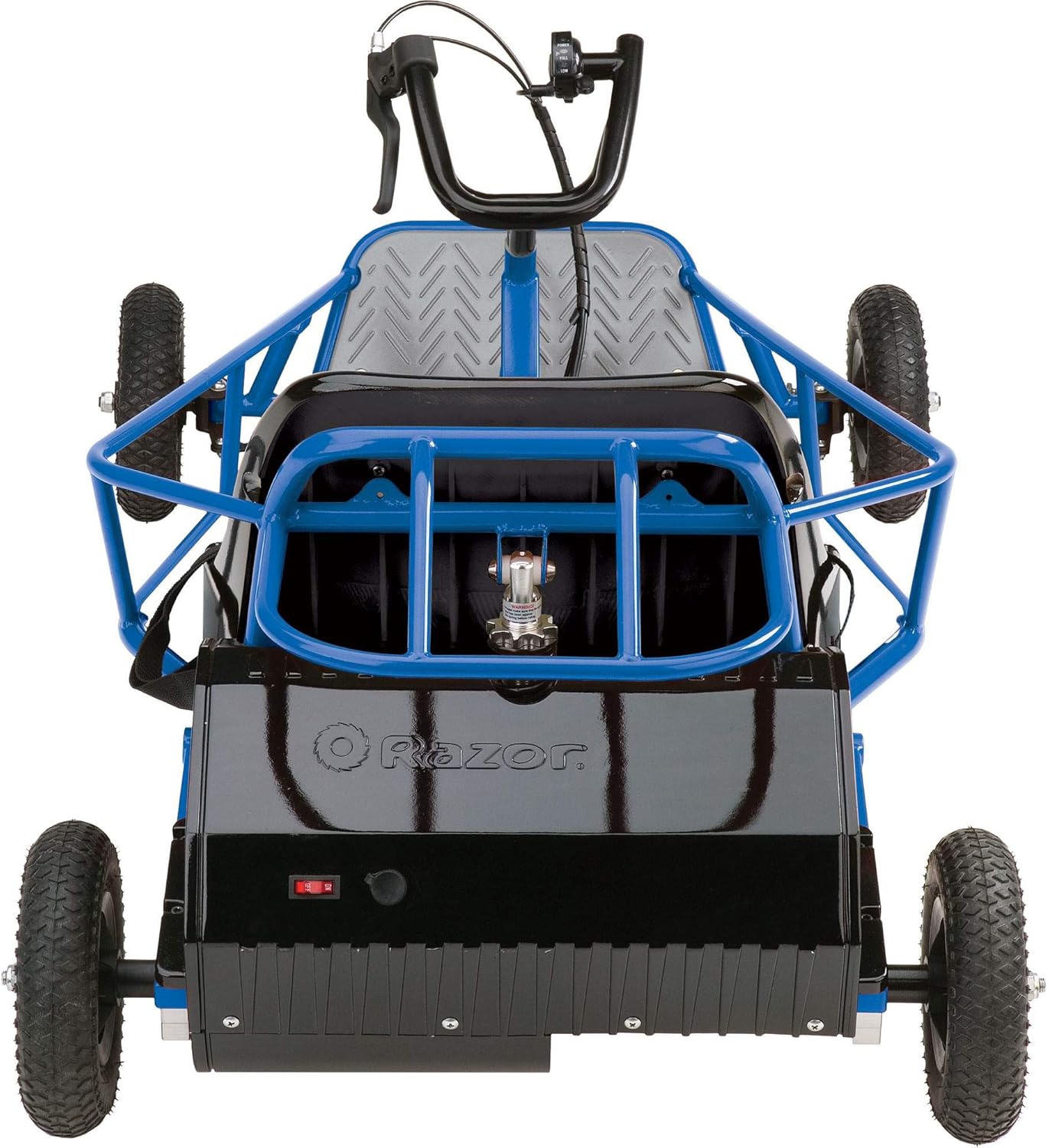 Razor Vintage Single Rider Electric Kart Dune Buggy, Blue H5830