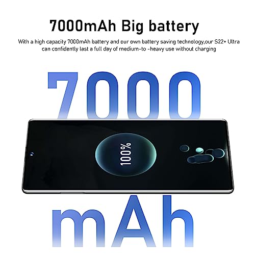 Yoidesu 4G Unlocked Smartphone 6.6in 8GB 256GB Dual SIM Android Phone E887237