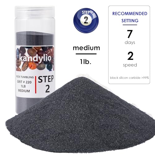 Rock Tumbler Grit Kit 4 Lbs. 4-Step Polish Refill L7259