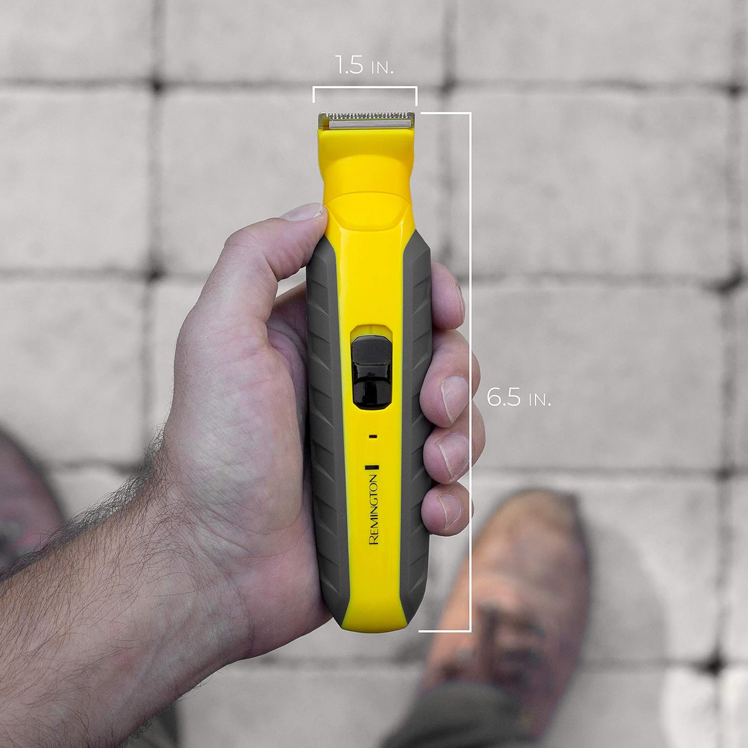Remington Virtually Indestructible All-in-One Grooming Kit, Yellow, PG6855 U629