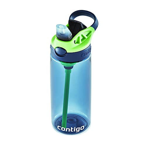 Contigo Kids Water Bottle with AUTOSPOUT Straw, 14oz, 2 Pack T2542