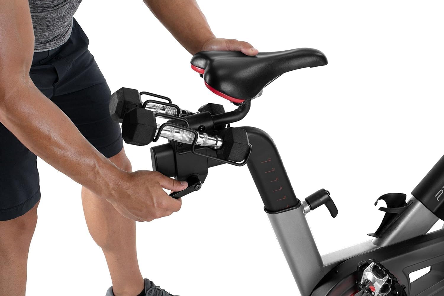 Proform Studio 22 Pro Exercise Bike with 22" HD Touchscreen and 24 Resistance Levels - Black J1539