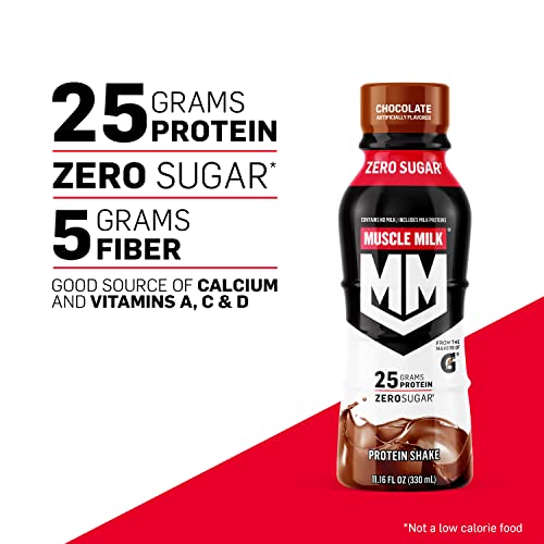 Muscle Milk Pro Advanced Nutrition Protein Shake, Strawberry, 11.16 Fl Oz, 12 Pack C1440