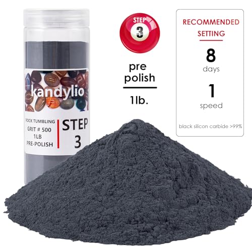 Rock Tumbler Grit Kit 4 Lbs. 4-Step Polish Refill L7259