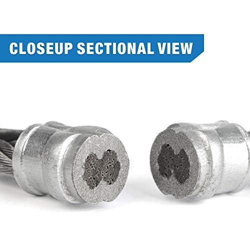 iCrimp Swaging Tool for Wire Rope Crimping, Aluminum Copper Sleeves and Ferrules, with Built-in Cable Cutter V3331