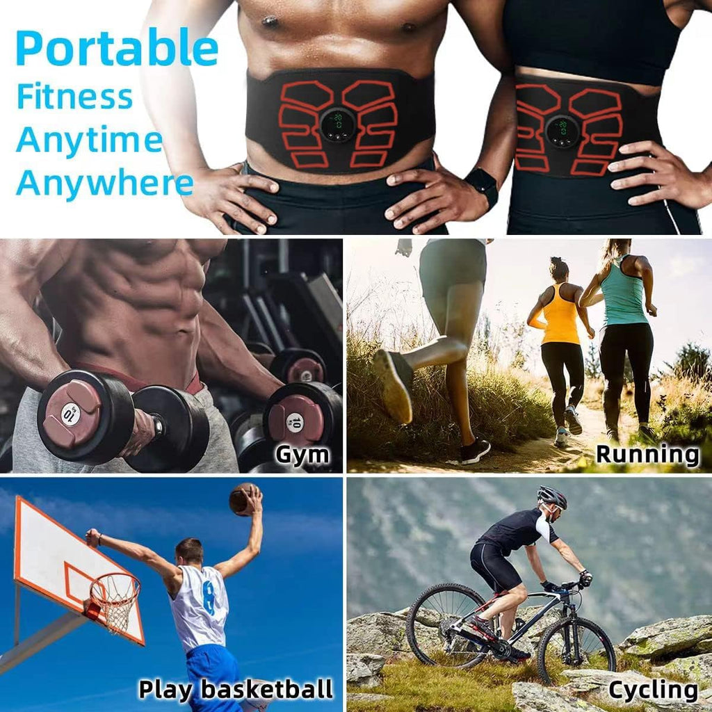 EMS Muscle Stimulator Abdominal Toning Belt V38197
