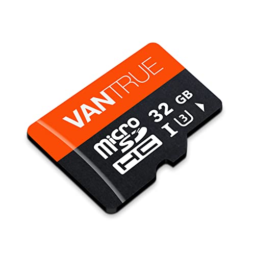 Vantrue 256GB microSDXC UHS-I U3 4K Video Monitoring SD Card with Adapter for Dash Cams B2088