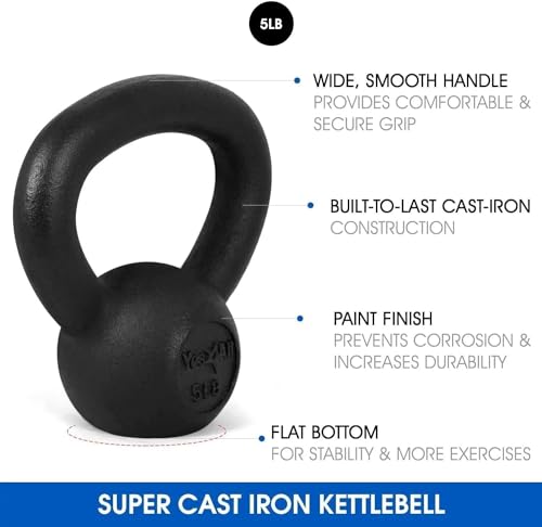 Yes4All Adjustable Kettlebell Weight Set for Strength Training S144687