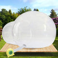 Bubble Tent,Inflatable Bubble Camping Tent 6.6ft Commercial Grade Outdoor Clear Dome Camping Cabin Bubble Tent with Air Blower,110V 300W for Outdoor Family Camping Backyard Party Festivals