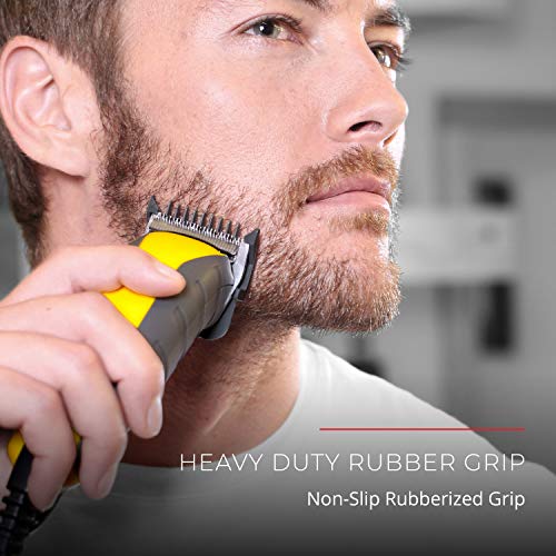 Remington HC5855 Haircut Kit & Beard Trimmer for Men, 15 Pieces, Yellow V995958