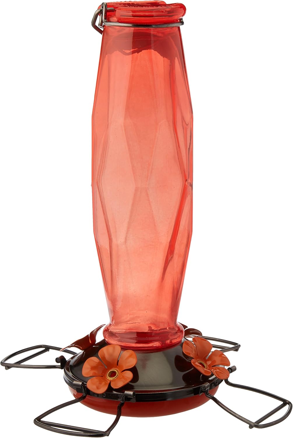 Classic Brands 38290 Stokes 20 oz Prism Oriole Glass Feeder