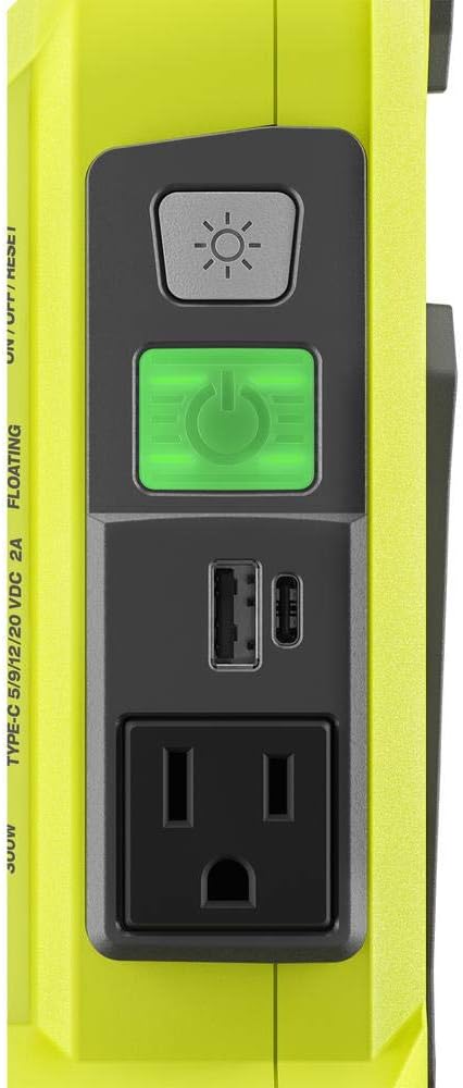 RYOBI RYi300BG 300-Watt Inverter for 40-Volt Battery P5695