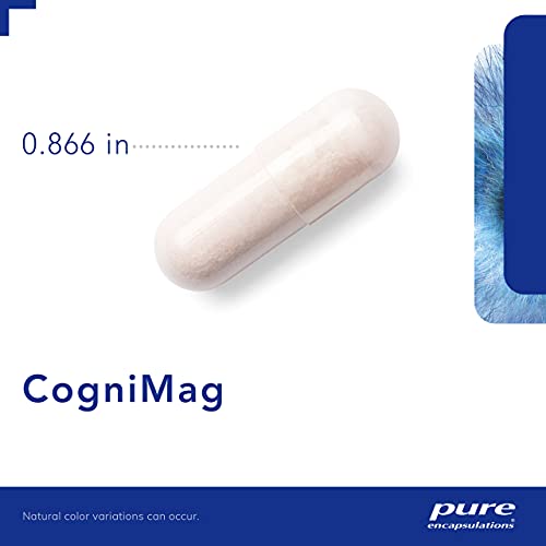 Pure Encapsulations CogniMag 120's - Magnesium-L-Threonate Supplement - 120 Capsules U58148