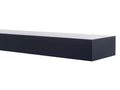 Mantels Direct Bedford 48" Floating Mantel Shelf with Corbels for Fireplaces - Black