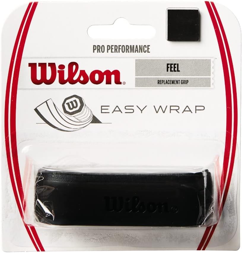 WILSON Sporting Goods Pro Performance Tennis Grip, Black, One Size