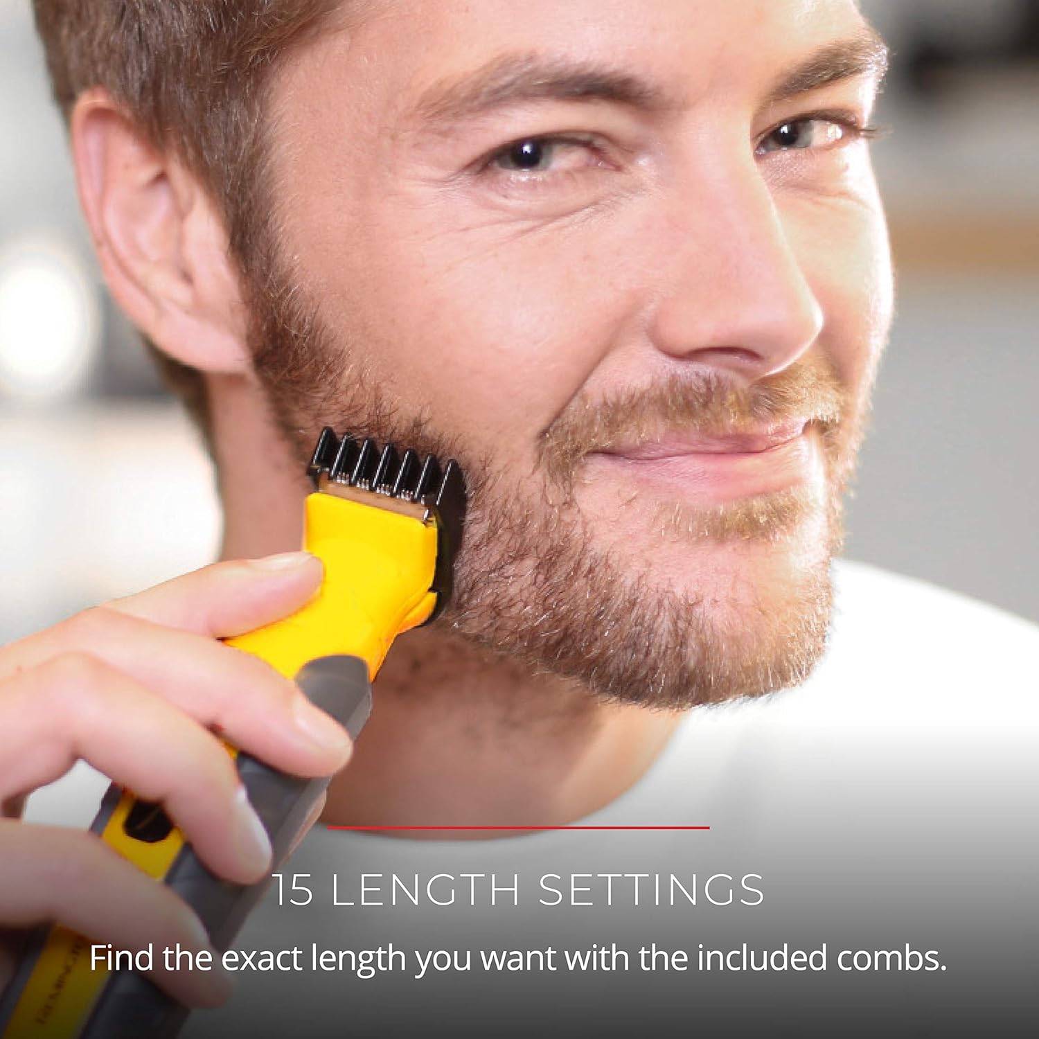 Remington Virtually Indestructible All-in-One Grooming Kit, Yellow, PG6855 U629