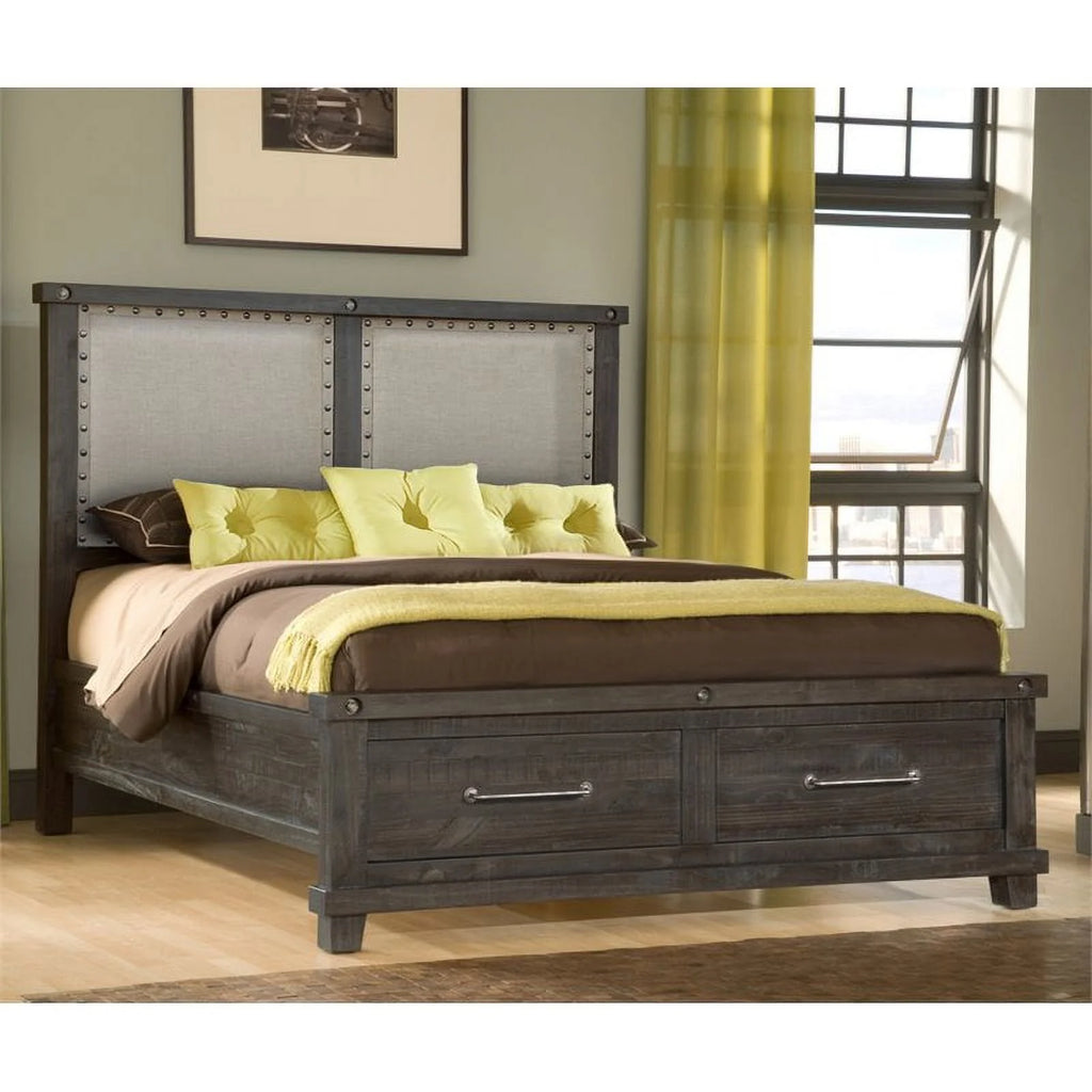 Modus Yosemite Upholstered California King Storage Bed, Cafe X103949