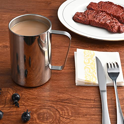 Insulated Stainless Steel Travel Coffee Mug 400ml J807
