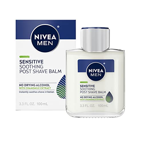 NIVEA MEN Sensitive Post Shave Balm with Vitamin E, 3.3 Fl Oz Z248