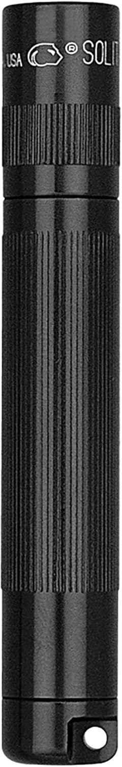 Maglite Solitaire Incandescent AAA Flashlight Black I163