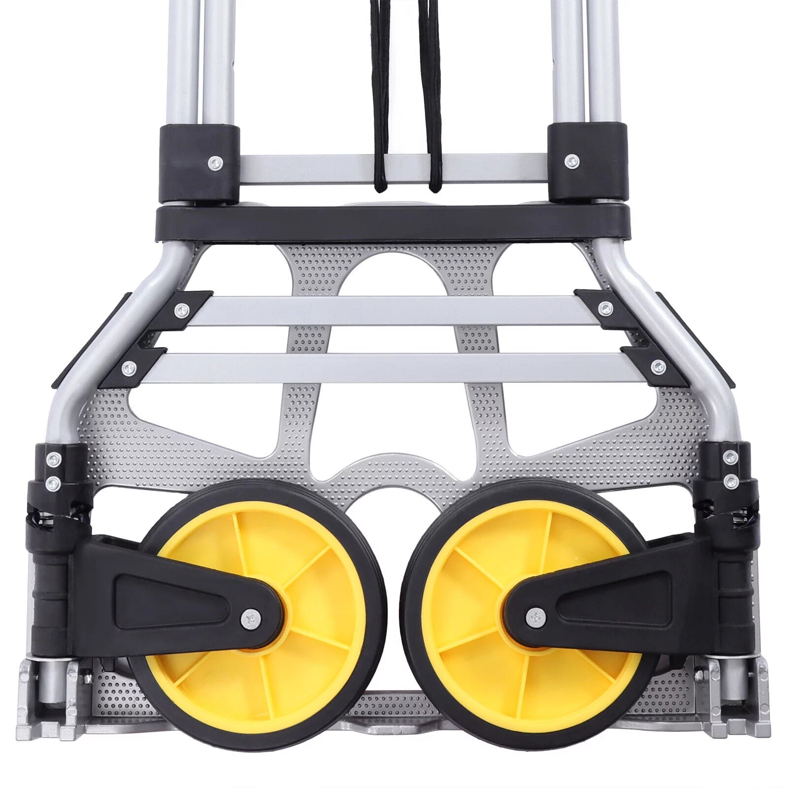 Oukaning Portable Folding Trolley Cart Heavy-Duty Hand Truck 120kg T596467