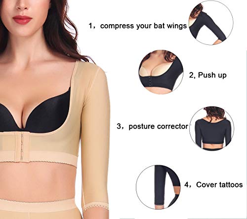Arm Shapewear Compression Sleeves for Women M7875