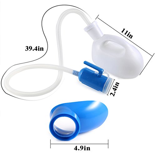 ONEDONE Female Urinal 2000ML Portable Pee Bottle for Women Travel Camping K3040