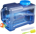 Orgone Water Storage Containers Camping Water Container Portable Water Tank with Faucet Camping Bucket