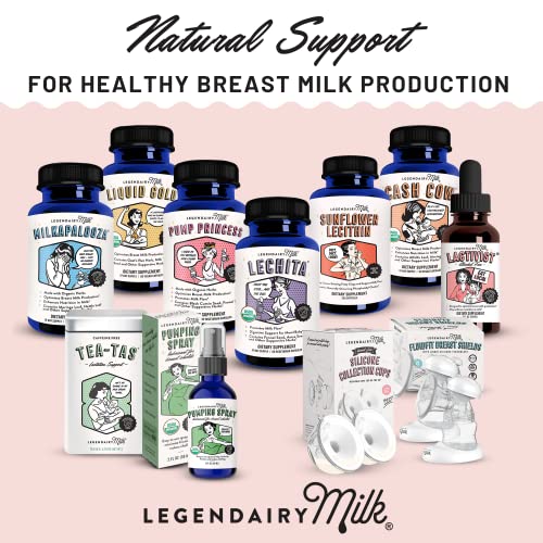 Legendairy Milk Lechita Organic Breastfeeding Supplement, 60 Vegan Capsules F4444