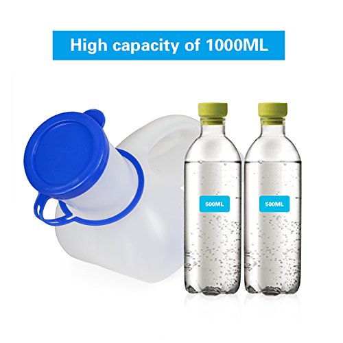 AWOKEN Unisex Portable Urinal with Sealed Lid and Funnel L499634