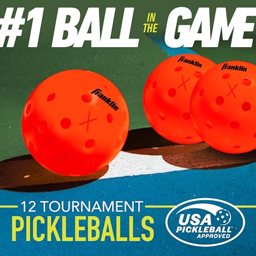 Franklin Sports X-40 Pickleball Balls - USAPA Approved A38407