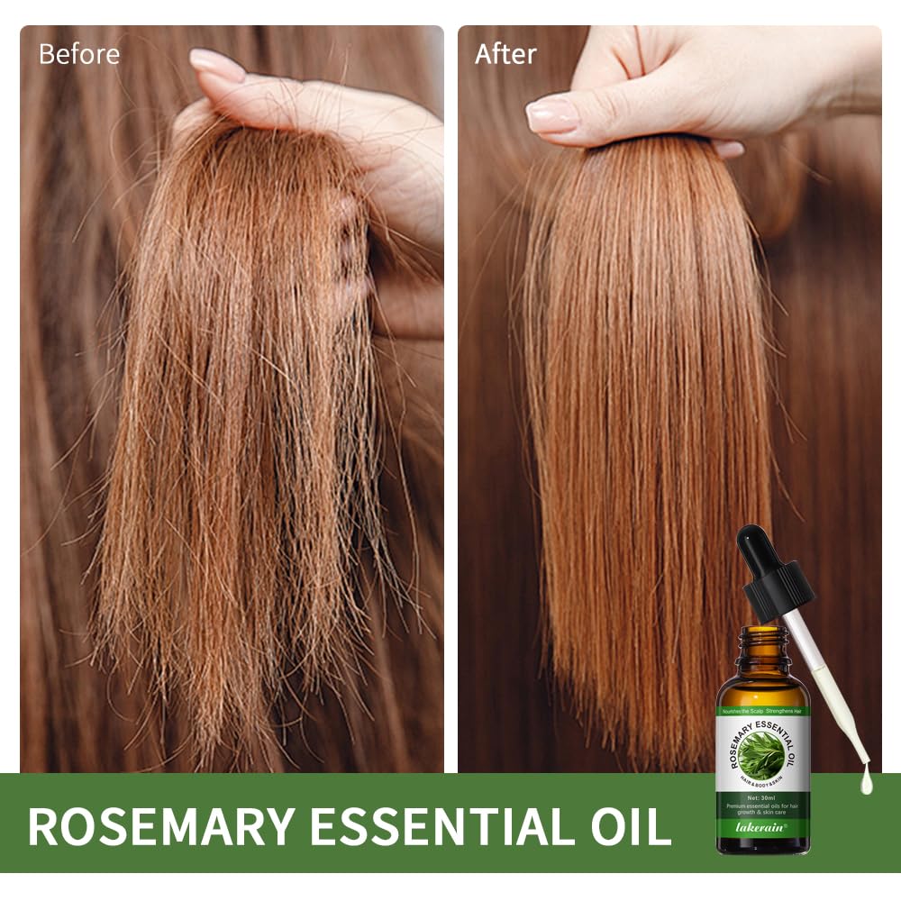 Rosemary Oil for Hair Growth, 100% Pure Natural T429