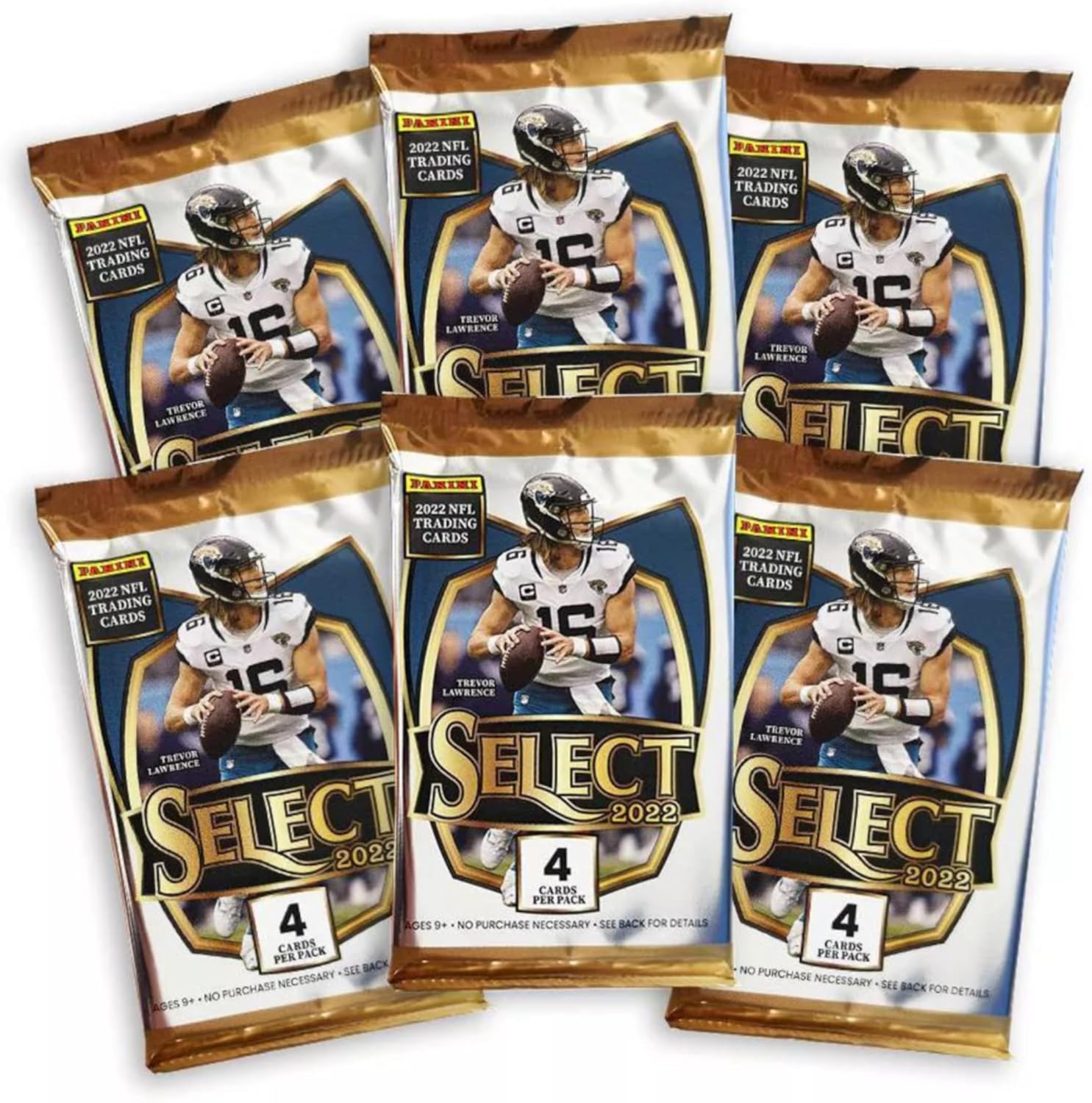 2022 Panini NFL Select Football Trading Card Blaster Box L7814