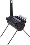 TMS Portable Military Camping Wood Stove Tent Heater Cot Camp Ice-fishing Cooking Rv